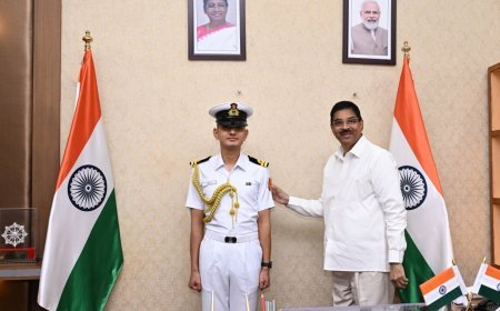 ଓଡ଼ିଶା ରାଜ୍ୟପାଳଙ୍କ ଏଡିସି ଭାବେ ନିଯୁକ୍ତ ହେଲେ ନୌସେନା ଅଧିକାରୀ ଲେଫ୍ଟନାଣ୍ଟ ହର୍ଷିତ ଦେଓ