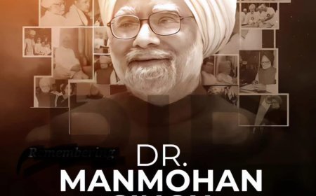 ଭାରତର ପୂର୍ବତନ ପ୍ରଧାନମନ୍ତ୍ରୀ ଡକ୍ଟର ମନମୋହନ ସିଂହଙ୍କ ପ୍ରଥମ ମୃତ୍ୟୁ ବାର୍ଷିକୀରେ...