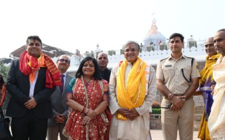 ମୁଖ୍ୟ ନିର୍ବାଚନ କମିଶନର ଶ୍ରୀ ଜ୍ଞାନେଶ କୁମାରଙ୍କ ପୁରୀ ଓ କୋଣାର୍କ ପରିଦର୍ଶନ...