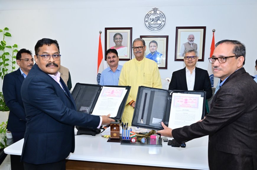 ଏକ ରଣନୈତିକ ଆର୍ଥିକ ସହଭାଗିତା ପାଇଁ ଓପିଟିସିଏଲ ଓ ନାବାର୍ଡ ମଧ୍ୟରେ ବୁଝାମଣାପତ୍ର...