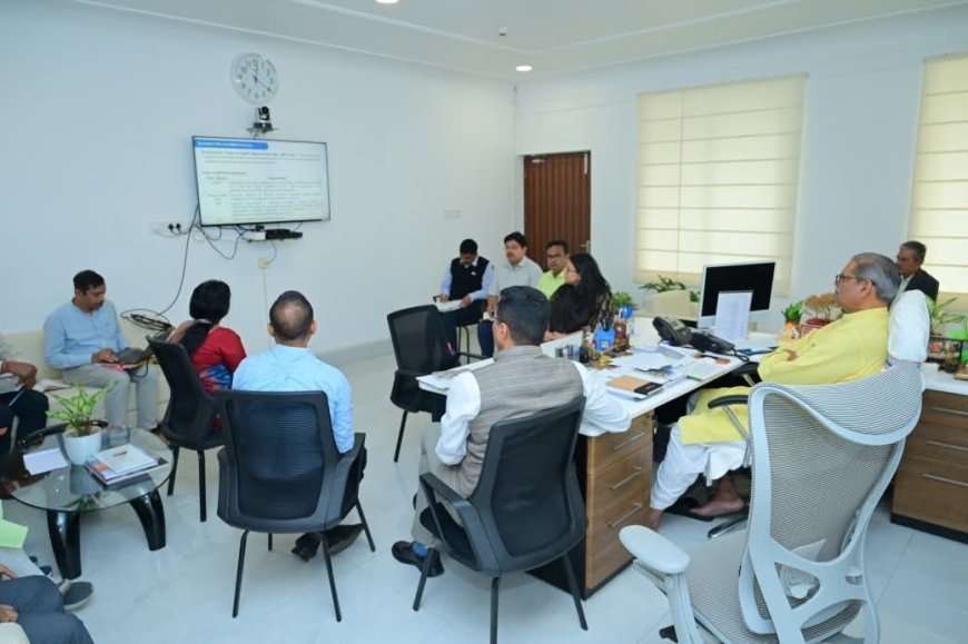 ସ୍ୱତନ୍ତ୍ର କମ୍ ଜିଆଇ ଯୁକ୍ତ ଚାଉଳ ଓ ମାଣ୍ଡିଆ ପ୍ରକ୍ରିୟାକରଣ ୟୁନିଟ ସ୍ଥାପନ କାର୍ଯ୍ୟକ୍ରମର ଅଗ୍ରଗତି ସମୀକ୍ଷା...