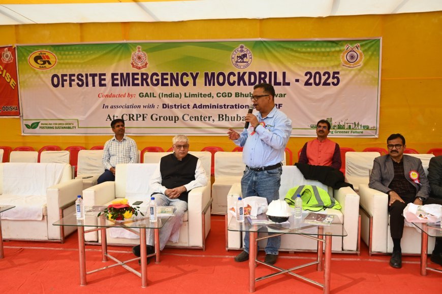 ଭୁବନେଶ୍ୱରର ସିଆରପିଏଫ୍ କଲୋନିରେ ସ୍ତର-III ଅଫ୍ସାଇଟ୍ ମକ୍ ଡ୍ରିଲ୍ ଆୟୋଜନ...