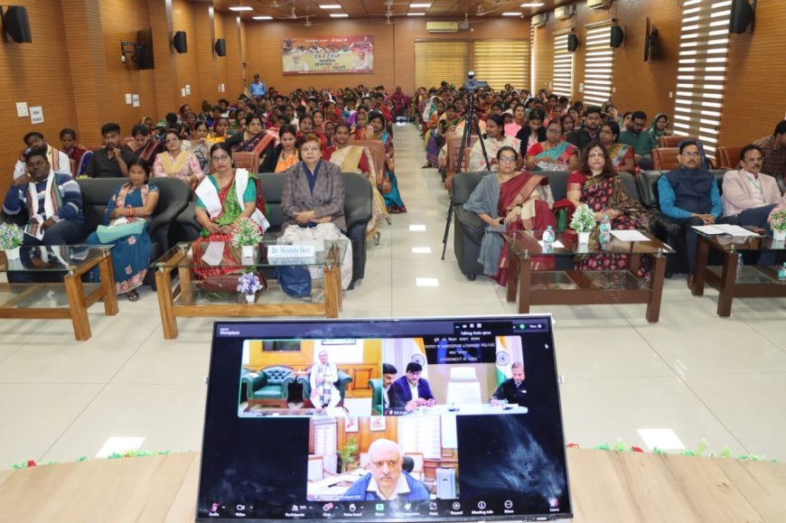 କେନ୍ଦ୍ରୀୟ କୃଷିରତ ମହିଳା ସଂସ୍ଥାନ, ଭୁବନେଶ୍ବର ଦ୍ବାରା କିଷାନ ଦିବସ ପାଳିତ