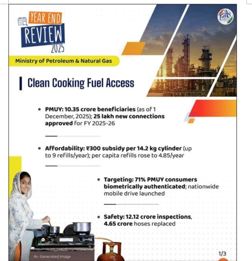 ବର୍ଷାନୁ ସମୀକ୍ଷା ୨୦୨୫: ପେଟ୍ରୋଲିୟମ ଏବଂ ପ୍ରାକୃତିକ ଗ୍ୟାସ୍ ମନ୍ତ୍ରଣାଳୟ