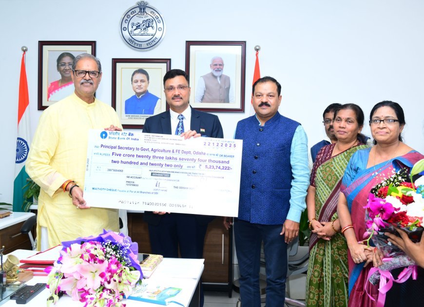 ଓଡ଼ିଶା କୃଷି ଶିଳ୍ପ ନିଗମ, ଓଡ଼ିଶା ରାଜ୍ୟ ବିହନ ନିଗମ ଲିମିଟେଡ୍ ଏବଂ ଓଡ଼ିଶା ରାଜ୍ୟ କାଜୁ ଉନ୍ନୟନ ନିଗମର ଲାଭାଂଶ ରାଜ୍ୟ ସରକାରଙ୍କୁ ପ୍ରଦାନ...