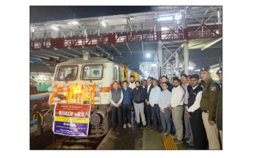 ଗୁଜରାଟର ବାଜଓ୍ବା (ବଡୋଦରା)-ଅହମ୍ମଦାବାଦ ସେ ସେକ୍ସନରେ କାର୍ଯ୍ୟକ୍ଷମ ହେଲା ସ୍ବଦେଶୀ ଜ୍ଞାନକୌଶରେ ନିର୍ମିତ ସ୍ବୟଂଚାଳିତ ଟ୍ରେନ ସୁରକ୍ଷା ବ୍ୟବସ୍ଥା ‘କବଚ ୪.୦'