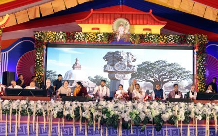 ଶାନ୍ତି ଓ ଅହିଂସାର ବାର୍ତ୍ତା ଦେଉଛି ଉଦୟଗିରିରେ ଆୟୋଜିତ ଅନ୍ତର୍ଜାତୀୟ ବୌଦ୍ଧ ସମ୍ମିଳନୀ...