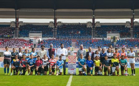 କଳିଙ୍ଗ ଷ୍ଟାଡିୟମରେ ଦଶମ ସବ୍-ଜୁନିୟର ଜାତୀୟ ରଗ୍‌ବୀ ସେଭେନ୍ସ ଚାମ୍ପିଅନସିପ୍‌ର ଶୁଭାରମ୍ଭ...