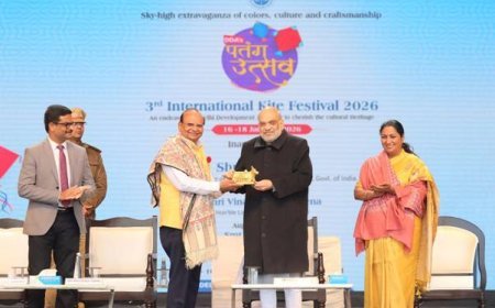 ଅନୁର୍ଜାତୀୟ ଗୁଡ଼ି ମହୋତ୍ସବ-୨୦୨୬କୁ ସମ୍ବୋଧୂତ କରିଛନ୍ତି ଶ୍ରୀ ଅମିତ ଶାହ