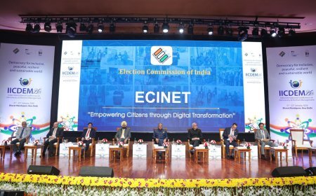 ଡିଜିଟାଲ ପ୍ଲାଟଫର୍ମ "ECINET" ର ଶୁଭାରମ୍ଭ...