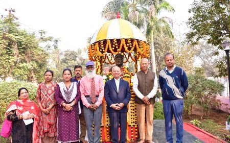 ନେତାଜୀ ସୁଭାଷ ଚନ୍ଦ୍ର ବୋଷ ଓ ମହାନ ବିପ୍ଳବୀ ବୀର ସୁରେନ୍ଦ୍ର ସାଏଙ୍କ ଜୟନ୍ତୀରେ ରାଜ୍ୟସ୍ତରୀୟ ମାଲ୍ୟାର୍ପଣ...