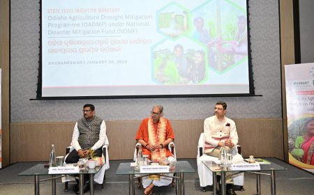 ଜଳବାୟୁ ସ୍ଥିରତା ବୃଦ୍ଧି ପାଇଁ ଓଡ଼ିଶା ପକ୍ଷରୁ କୃଷି କ୍ଷେତ୍ରରେ ମରୁଡ଼ି ପ୍ରଶମନ କାର୍ଯ୍ୟକ୍ରମର ଆରମ୍ଭ...