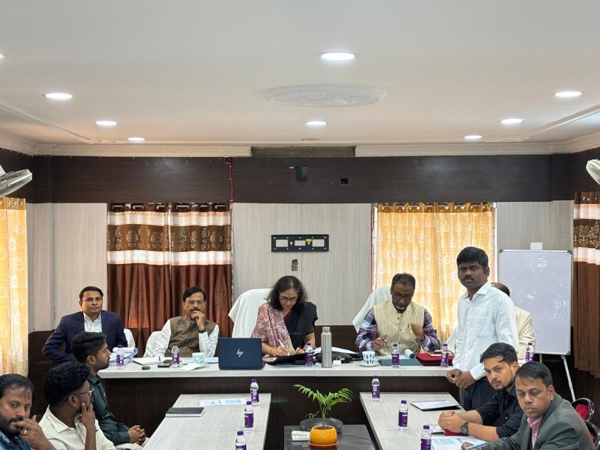 ଜଳସମ୍ପ ସମ୍ପଦ ବିଭାଗ ପ୍ରମୁଖ ଶାସନ ସଚିବଙ୍କ ଆନନ୍ଦପୁର ବ୍ୟାରେଜ୍ ପ୍ରକଳ୍ପ ପରିଦର୍ଶନ..