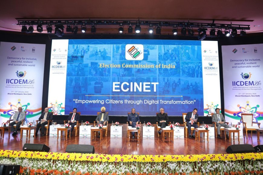 ଡିଜିଟାଲ ପ୍ଲାଟଫର୍ମ "ECINET" ର ଶୁଭାରମ୍ଭ...