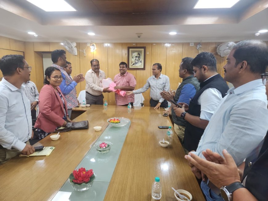 ଭୁବନେଶ୍ୱରର ନୂତନ ଅତିରିକ୍ତ ଜିଲ୍ଲାପାଳଙ୍କ ଦାୟିତ୍ୱ ଗ୍ରହଣ...