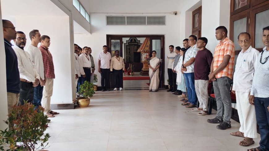 ଲୋକଭବନରେ ଶହୀଦ ଦିବସ ପାଳିତ