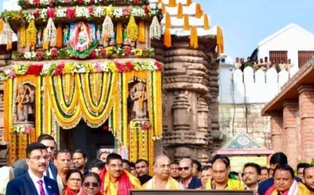 ମହାମହିମ ରାଷ୍ଟ୍ରପତି ପୁରୀ ଶ୍ରୀଜଗନ୍ନାଥ ଦର୍ଶନରେ...