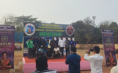 ଶ୍ରୀ ନବ ଦାସ ଏବଂ ଶ୍ରୀ ପ୍ରଶାନ୍ତ ମହାପାତ୍ର ମେମୋରିଆଲ ଟି 20 ଫାଇନାଲ ରେ ବାପୁଜୀ କ୍ଲବ  ବିଜୟ