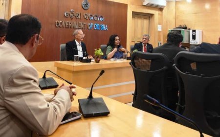 ୬୬ତମ ଜାତୀୟ ପ୍ରତିରକ୍ଷା ମହାବିଦ୍ୟାଳୟ (NDC) ପାଠ୍ୟକ୍ରମର ଏକ ଉଚ୍ଚସ୍ତରୀୟ ପ୍ରତିନିଧି ଦଳ ଓଡ଼ିଶା ମୁଖ୍ୟ ସଚିବଙ୍କ ସହିତ...