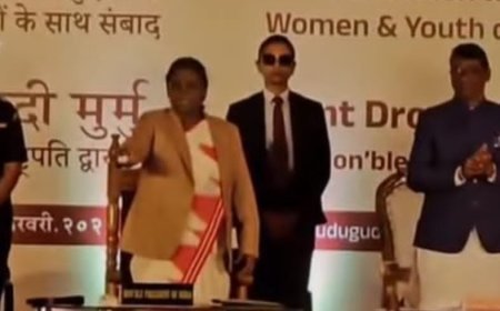 ଶିମିଳିପାଳ ଅଞ୍ଚଳରେ ବିଏସଏନଏଲ ଫୋର୍-ଜି ସେବାର ଉଦ୍ଘାଟନ କଲେ ରାଷ୍ଟ୍ରପତି ଦ୍ରୌପଦୀ ମୁର୍ମୁ