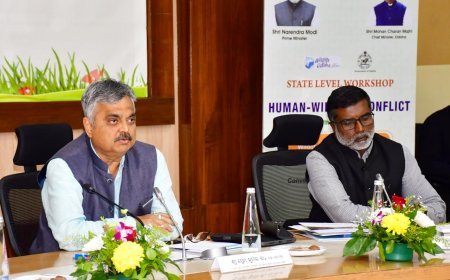 'ମଣିଷ-ବନ୍ୟଜନ୍ତୁ ସଂଘର୍ଷ ନିରାକରଣ', ଉଚ୍ଚସ୍ତରୀୟ କର୍ମଶାଳା...