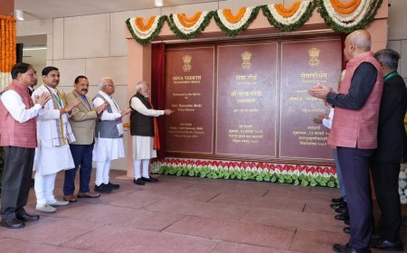 'ନାଗରିକ ଦେବୋ ଭବ' ଭାବନାରେ ଅନୁପ୍ରାଣିତ ‘ସେବା ତୀର୍ଥ'କୁ ରାଷ୍ଟ୍ର ଉଦ୍ଦେଶ୍ୟରେ ଲୋକାର୍ପଣ କଲେ ପ୍ରଧାନମନ୍ତ୍ରୀ