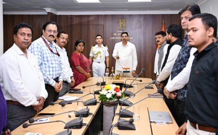 ଲୋକଭବନରେ ଭାରତର ପ୍ରଥମ ସମ୍ପୂର୍ଣ୍ଣ ସ୍ୱୟଂଚାଳିତ ସାକ୍ଷାତ ବ୍ୟବସ୍ଥା - "ଇ-ଲୋକଭବନ ଓଡ଼ିଶା ଆପ୍" ର ଶୁଭାରମ୍ଭ...