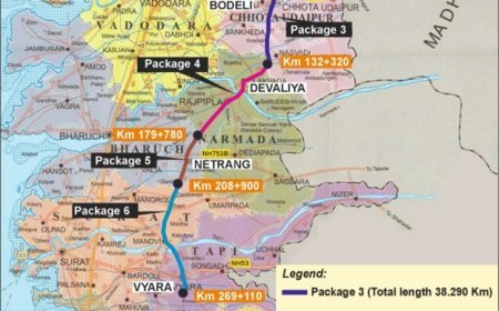 ଗୁଜରାଟରେ ଜାତୀୟ ରାଜପଥ - ୫୬ ଚାରି-ଲେନ୍ ଉନ୍ନତିକରଣକୁ କ୍ୟାବିନେଟ୍ ଅନୁମୋଦନ