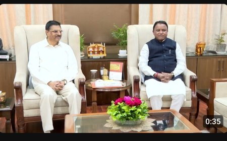 ଓଡିଶା ବଜେଟ ୨୦୨୬-୨୦୨୭ ଉପସ୍ଥାପନ ପୂର୍ବରୁ ମୁଖ୍ୟମନ୍ତ୍ରୀଙ୍କ ସହିତ ରାଜ୍ୟପାଳ...