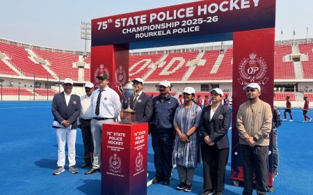 ୭୫ ତମ ରାଜ୍ୟ ପୋଲିସ ହକି ଉତ୍ସବ...