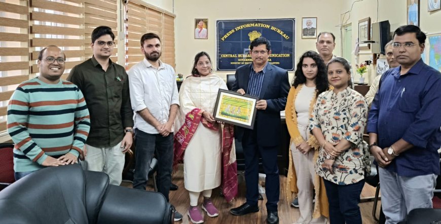 ଓଡ଼ିଶା ଗସ୍ତରେ ତେଲଙ୍ଗାନା ଗଣମାଧ୍ୟମ ପ୍ରତିନିଧୂ ଦଳ ପିଆଇବି ଏଡିଜିଙ୍କ ସହ କଲେ ମତବିନିମୟ