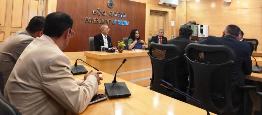 ୬୬ତମ ଜାତୀୟ ପ୍ରତିରକ୍ଷା ମହାବିଦ୍ୟାଳୟ (NDC) ପାଠ୍ୟକ୍ରମର ଏକ ଉଚ୍ଚସ୍ତରୀୟ ପ୍ରତିନିଧି ଦଳ ଓଡ଼ିଶା ମୁଖ୍ୟ ସଚିବଙ୍କ ସହିତ...