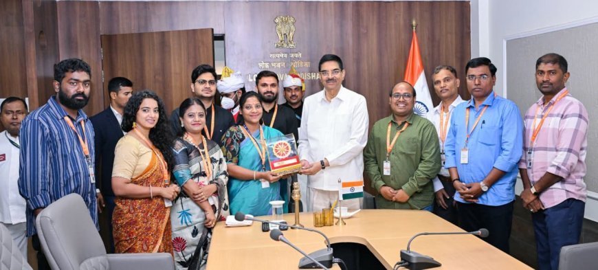 ପ୍ରଗତି ପଥରେ ଅଗ୍ରସର ହେଉଥୁବା ଓଡ଼ିଶା ନିଜ ପାଇଁ ସ୍ବତନ୍ତ୍ର ପରିଚୟ ସୃଷ୍ଟି କରିଛି: ରାଜ୍ୟପାଳ ଡ. ହରି ବାବୁ କମ୍ଭମପାର୍ଟି