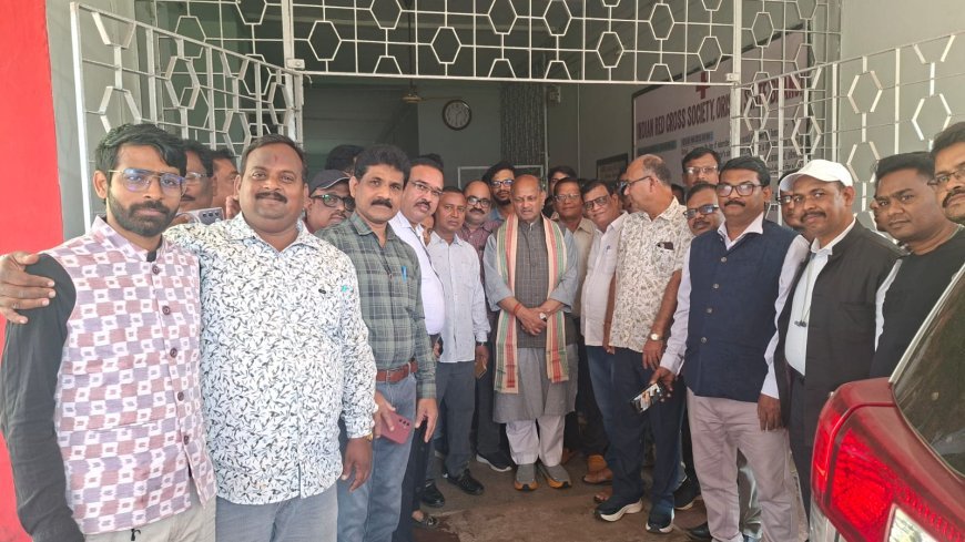 ଓଡିଶା ଅମଲା ସଂଘର କାର୍ଯ୍ଯକାରିଣୀ ବୈଠକରେ ବିଜେପିସଭାପତି...