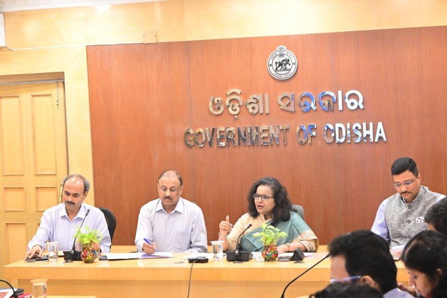 ପୁରୀ ରଥଯାତ୍ରା ସଂପର୍କରେ ମୁଖ୍ୟ ଶାସନ ସଚିବଙ୍କ ଅଧ୍ଯକ୍ଷତାରେ ୨ୟ ସମୀକ୍ଷା ବୈଠକ ଅନୁଷ୍ଠିତ.