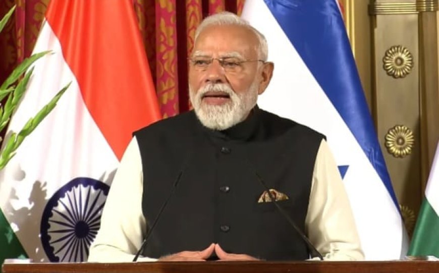 ଇସ୍ରାଏଲ ପ୍ରଧାନମନ୍ତ୍ରୀଙ୍କ ସହିତ ପ୍ରଧାନମନ୍ତ୍ରୀଙ୍କ ମିଳିତ ପ୍ରେସ ବିବୃତ୍ତ..