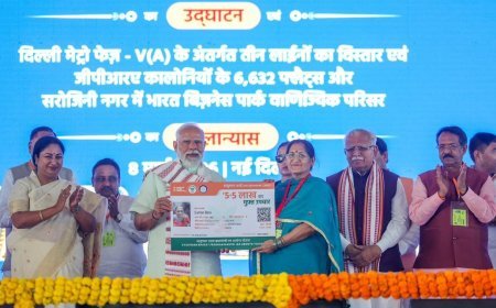 ଦିଲ୍ଲୀରେ ପ୍ରାୟ ୧୩୩,୫୦୦ କୋଟିର ବିଭିନ୍ନ ଉନ୍ନୟନମୂଳକ ପ୍ରକଳ୍ପର ଉଦଘାଟନ ଓ ଶିଳାନ୍ୟାସ କଲେ ପ୍ରଧାନମନ୍ତ୍ରୀ ଶ୍ରୀ ନରେନ୍ଦ୍ର ମୋଦୀ