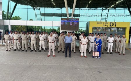 ବିଜୁ ପଟ୍ଟନାୟକ ବିମାନବନ୍ଦରରେ ଦ୍ୱିତୀୟ ପର୍ଯ୍ୟାୟ ବିମାନ ଚଳାଚଳ ପ୍ରଶିକ୍ଷଣ କାର୍ଯ୍ୟକ୍ରମ...