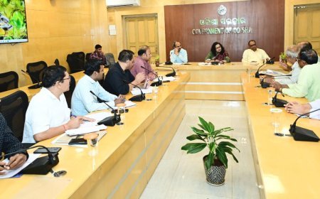 ସଚିବଙ୍କ ସହିତ ସାମ୍ବାଦିକ ସଂଘର କର୍ମକର୍ତ୍ତାମାନଙ୍କ ଆଲୋଚନା