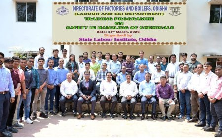 ଇଞ୍ଜିନିୟରମାନଙ୍କ ପାଇଁ ଏକଦିନିଆ “ରାସାୟନିକ ପଦାର୍ଥ ପରିଚାଳନାରେ ସୁରକ୍ଷା” ପ୍ରଶିକ୍ଷଣ କାର୍ୟକ୍ରମ...