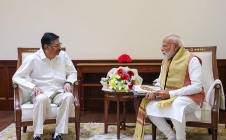 ପ୍ରଧାନମନ୍ତ୍ରୀଙ୍କୁ ଭେଟିଲେ ଓଡ଼ିଶାର ରାଜ୍ୟପାଳ