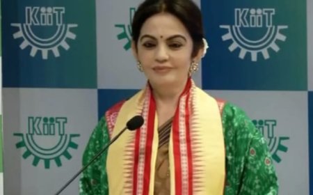 ଓଡ଼ିଶାର KIIT ଶିକ୍ଷାନୁଷ୍ଠାନ ଗସ୍ତ ଅବସରରେ ରିଳାଏନ୍ସ ଫାଉଣ୍ଡେସନର ପ୍ରତିଷ୍ଠାତା ଯାହା କୁହନ୍ତି...