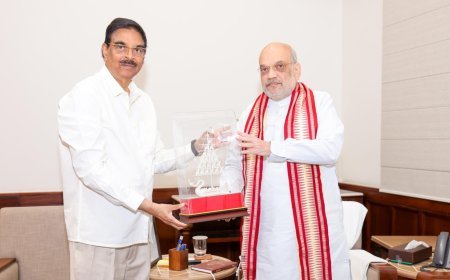 ସଂସଦ ଗୃହରେ କେନ୍ଦ୍ର ଗୃହ ମନ୍ତ୍ରୀ ଅମିତ ସାହାଙ୍କ ସହିତ ଓଡିଶା ରାଜ୍ୟପାଳ...