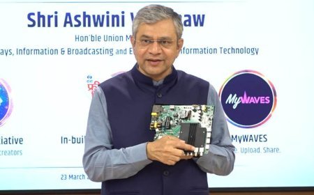 ତିନୋଟି ନୂତନ ଉପକ୍ରମର ଘୋଷଣା କଲେ କେନ୍ଦ୍ର ସୂଚନା ଏବଂ ପ୍ରସାରଣ ମନ୍ତ୍ରୀ ଅଶ୍ବିନୀ ବୈଷ୍ଣବ