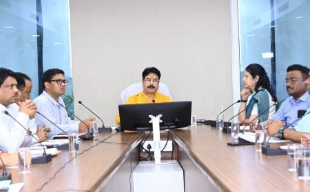 ଗ୍ରୀଷ୍ମ ପ୍ରବାହ ମୁକାବିଲା ପାଇଁ ସମୀକ୍ଷା ବୈଠକ...