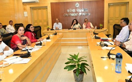 ରାଜ୍ୟ ଅର୍ଥନୀତିରେ ଏହାର ପ୍ରଭାବ ସଂପର୍କରେ ସମୀକ୍ଷା ଓ ସ୍ଥିତି ନିରୀକ୍ଷଣ ପାଇଁ ମୁଖ୍ୟ ଶାସନ ସଚିବଙ୍କ ଅଧ୍ୟକ୍ଷତାରେ ଉଚ୍ଚସ୍ତରୀୟ ସମୀକ୍ଷା ବୈଠକ