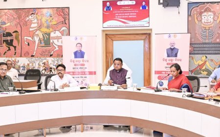 ଯକ୍ଷ୍ମାମୁକ୍ତ ଭାରତ ଅଭିଯାନ 2.0 ର ଶହେ ଦିନିଆ କ୍ୟାମ୍ପେନ୍‌ର ଶୁଭାରମ୍ଭ...