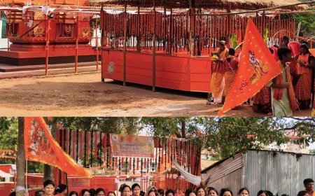 ଜେମ୍ସ ସିଆରମ ଟ୍ରଷ୍ଟ ପକ୍ଷରୁ ନୂତନ ହନୁମାନ ମନ୍ଦିରର ପ୍ରାଣ ପ୍ରତିଷ୍ଠା ଉତ୍ସବ...