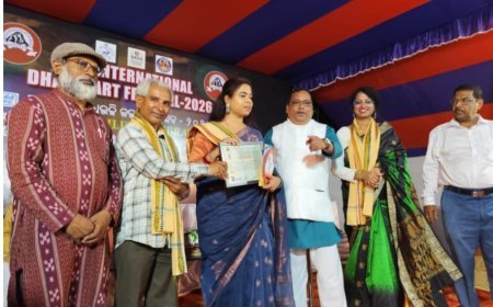 ଧଉଳି ଶାନ୍ତି ସ୍ତୁପରେ ସପ୍ତମ ଆନ୍ତର୍ଜାତିକ କଳା ମହୋତ୍ସବ...