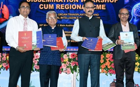 ସ୍ୱାସ୍ଥ୍ୟସେବାରେ କୃତ୍ରିମ ବୁଦ୍ଧିମତ୍ତା(ଏଆଇ)ର ଉପଯୋଗ ସମ୍ପର୍କିତ ଆଞ୍ଚଳିକ କର୍ମଶାଳା...